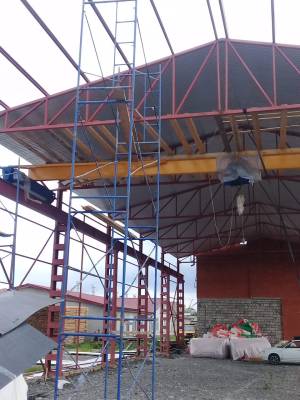 Строительство прямостенных ангаров